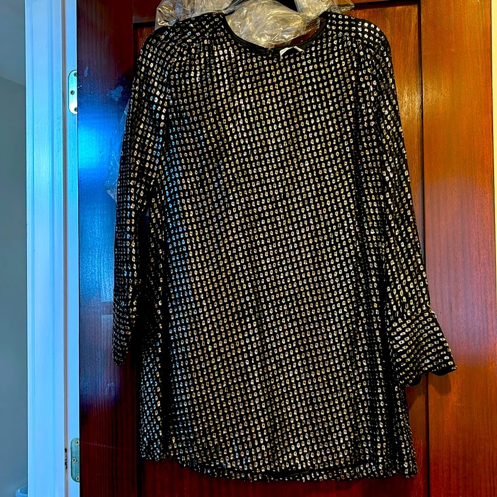 Glitzy shift dress